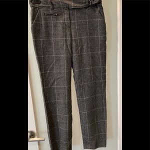 Escada plaid pants